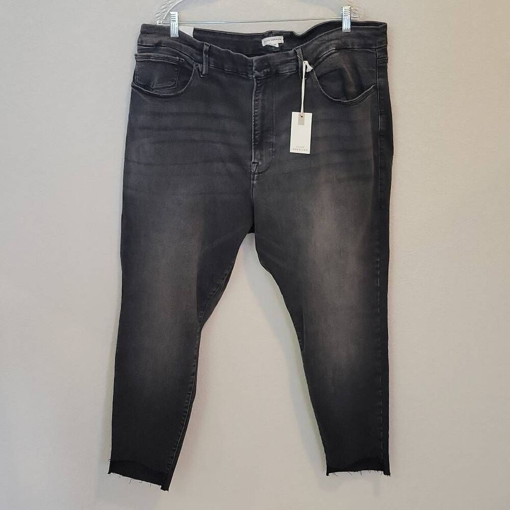 Good American Women's Plus High Rise Skinny Jeans Size 28-32